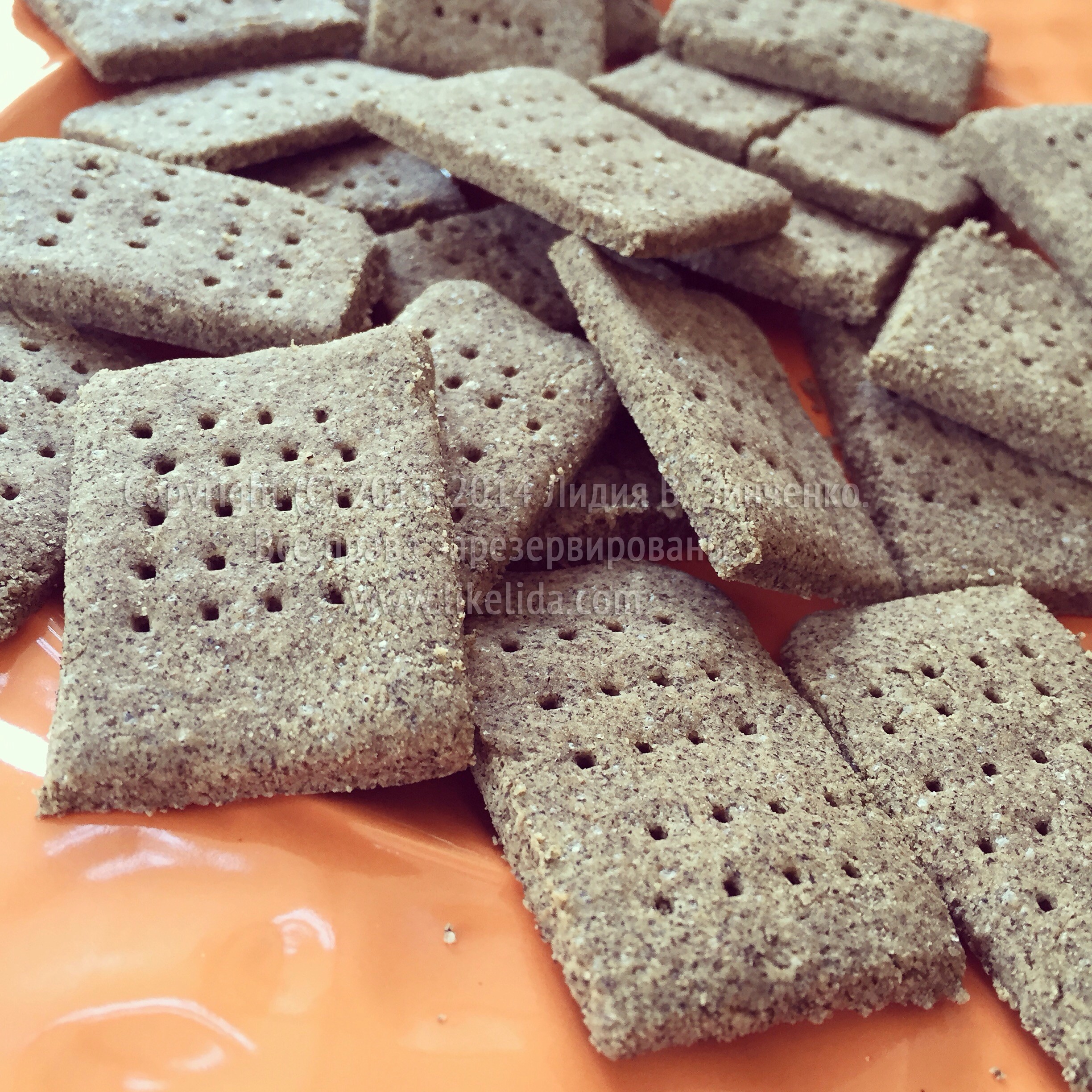 Грэхам крекеры / graham crackers из гречневой муки (без глютена, веганские)