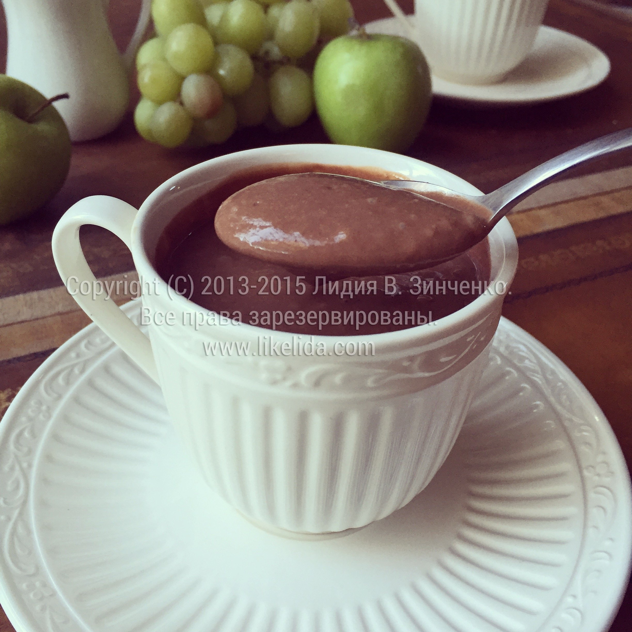 Горячий шоколад пошаговый рецепт с фото