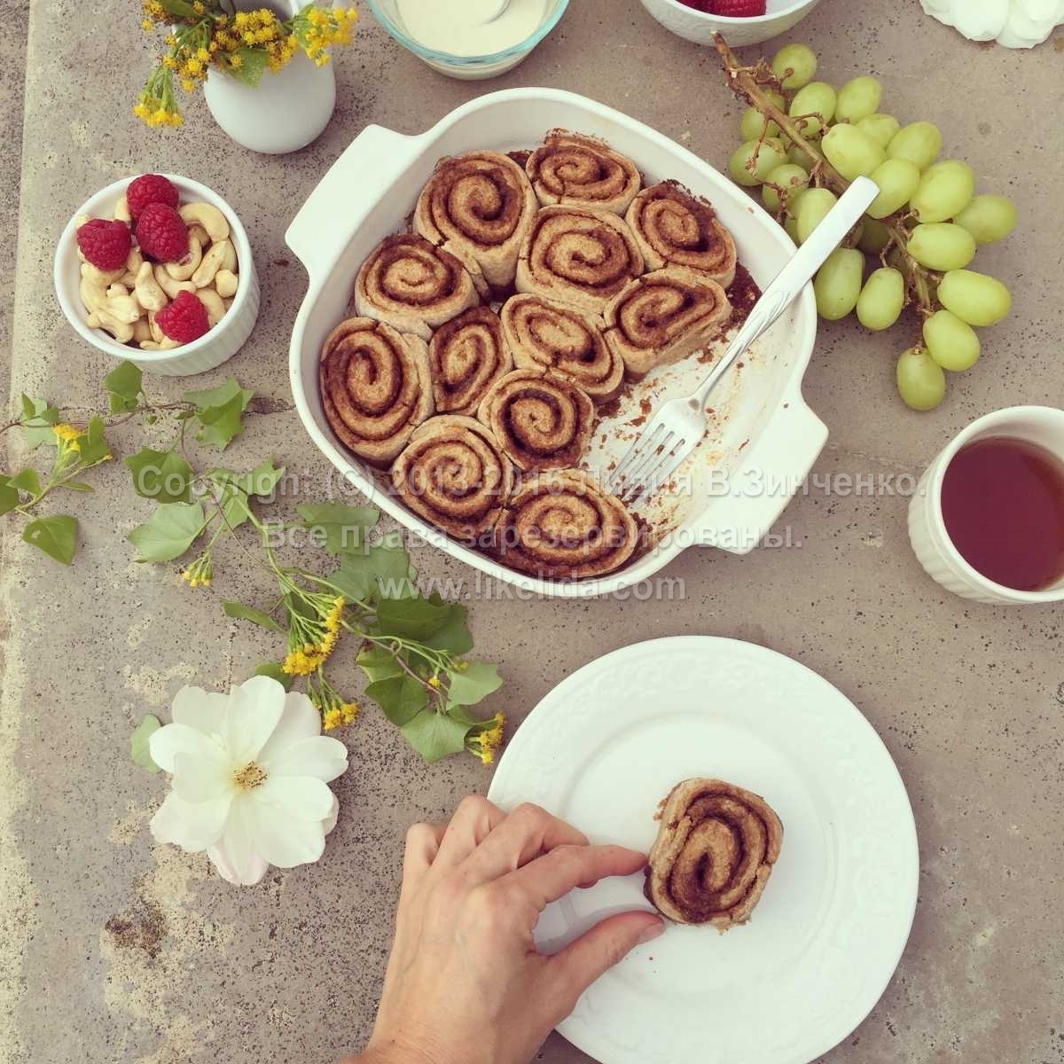 Улитки с корицей из дрожжевого теста рецепт с фото пошагово в духовке