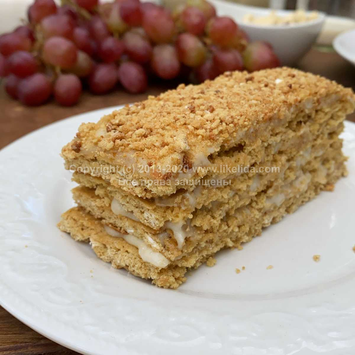 Honey Cake Recipe | Honeycomb Cake | Beehive Cake - The Cooking Foodie